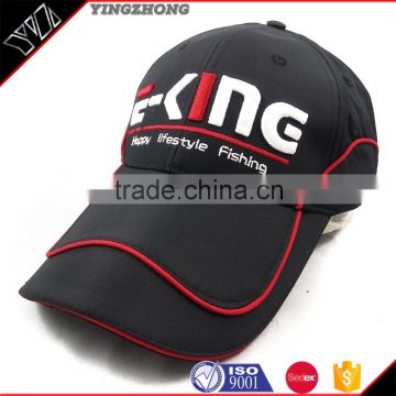 Wholesale 3D Embrossed sports cap Stitching serging caslon baseball cap