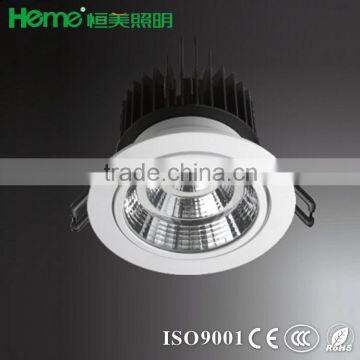 Adjustable LED COB 30W LED ceiling recessed mount down light with 2400lm