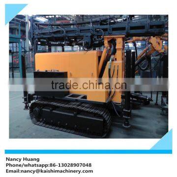 Drilling Depth 200m KW20 Crawler Water Well Drilling Rig For Sale photo-3