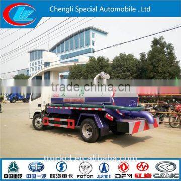 dongfeng fecal suction truck for sale 4x2 capacity 5cbm