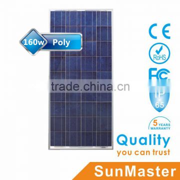 SunMaster 160w Poly Solar Panel SM160P