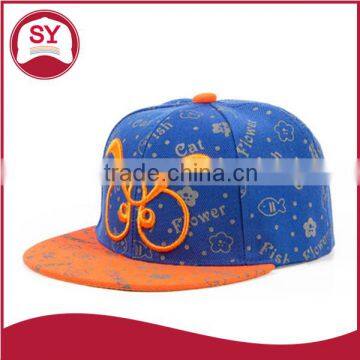 simple baby hat snapback cap / hip hop hat for Children / snapback