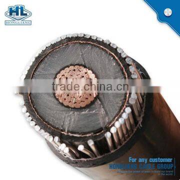 factory producing extra high/medium voltage power cable 110kv industrial cable 7 strands power cable copper armoured cable