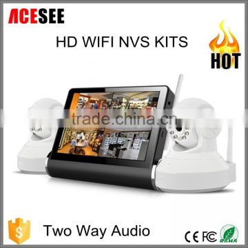 Acesee CCTV home security systems wifi cameras system video recorder wifi nvs kits smart home wifi WNVSKT200