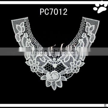 Fashion polyester material collar lace for women garment(PC7012)