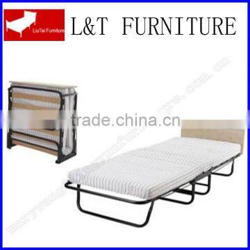 Portable Rollaway Guest Office Spare Bedroom Bed with Twin Mattress