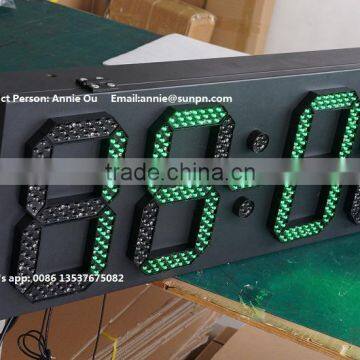 Dubai LED TIME, Temperature and Date board outdoor