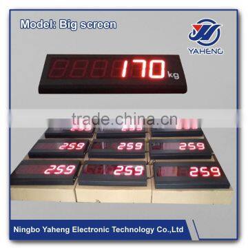 Industry weighing indicator led screen weighing weight scale display wireless big screen display