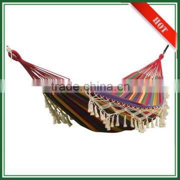 Wholesale Cheap Custom Yarn Rope Double Cotton Picnic Camping Tree Hammock