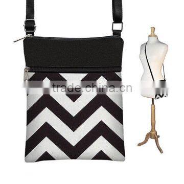 Chevron Sling Bag Shoulder Purse Cute CrossBody Bag