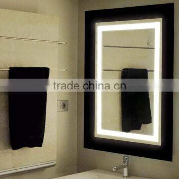 Wholesale defogger mirror with wood framing