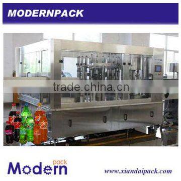 Supply Triple automatic beverage bottling production line