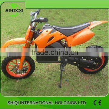 Pit bike 500W with cheap price electric dirt bike for sale SQ-DB708E