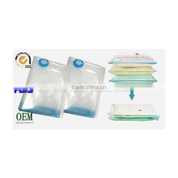 custom vacuum plastic bag with valve