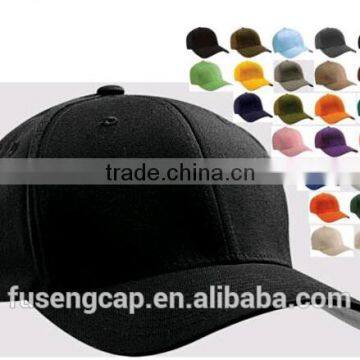 2016 cheap promotional cotton twill custom made fitted flexfit baseball cap manufacturer