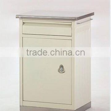 stainless steel bedside cabinet