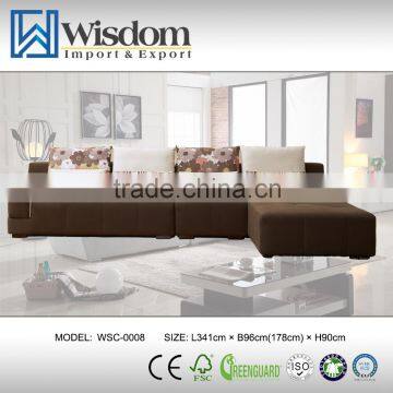 High Quality Solid Wooden Sofa and Couches Wsc-0008-12