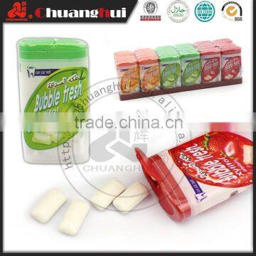 Granular Bubble Gum Xylitol Chewing Gum / Bubble Fresh