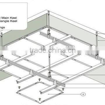 Vietnamese 300*1200 Ral9016 White Aluminum Suspended Ceiling photo-5