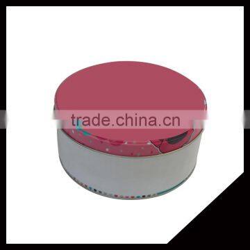 Hot Selling Large Empty Round Cookie Metal Tin Box With Competitive Price