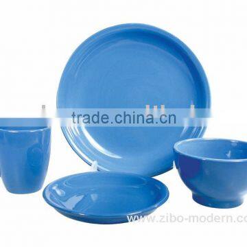 16pcs set dinnerware in BLUE color