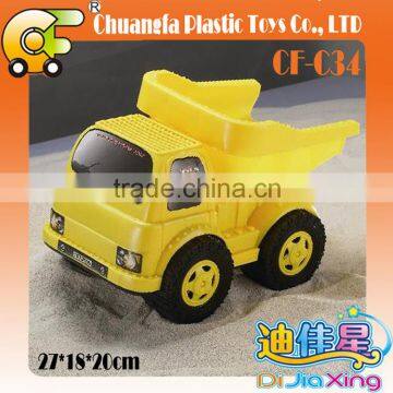 Hot selling summer toys plastic beach truck sand truck in bulk