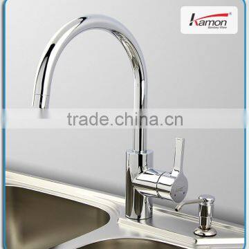 China Design Chrome Single-hole Kitchen Faucet