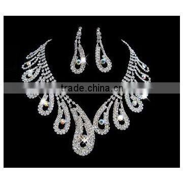 Wholesale wedding accessories women's jewelery set FCM-30023