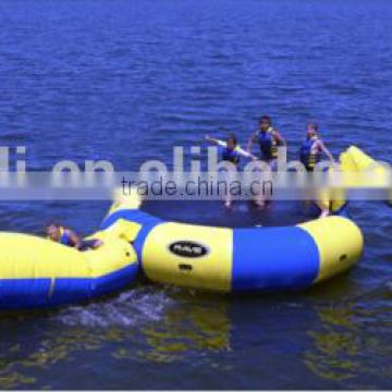 inflatable Bongo 15 Ft. Bouncer Water Park with Slide and Launch/water park supplie