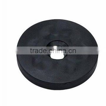 pot magnet with rubber, magnet pot