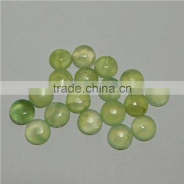 NATURAL PREHNITE CABOCHON GOOD COLOR & QUALITY 8 MM ROUND LOT