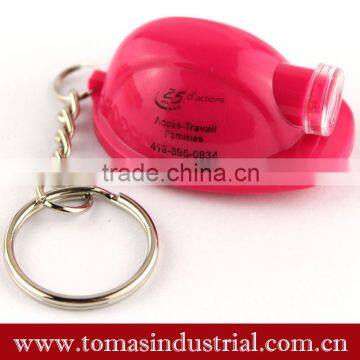 New Design Hot New Products Custom Leather Keyring 2016 pu Metal Logo Keychain photo-3