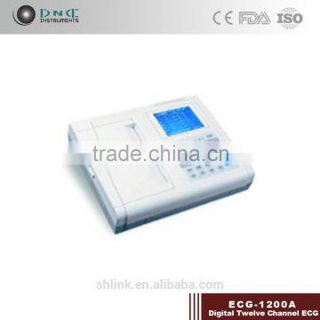 high quality LINK ECG-1200A Digital Twelve Channel ECG