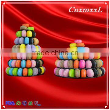 2016 Fast-sell New Patent Multifunctional Macaron Tower ,10 Tier Classic Tower Stand ,Macaron Display Tray,macaron Packaging photo-3