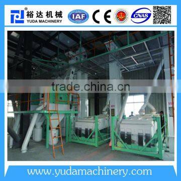 fish feed production process feed mill plant