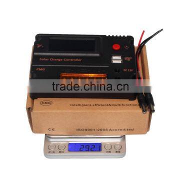 PWM LCD Solar Panel Battery Regulator Charge Controller 12V 24V photo-2
