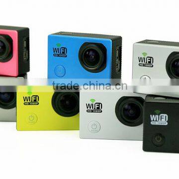 2015 Latest Full HD 1080P 14MP 170 Degree Angle Wifi SJ6000 Action Camera Waterproof Under Water 30 Meters