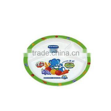 Melamine Divided Plate With 3 Compartment photo-2