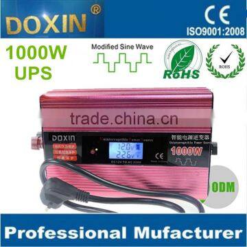 Yemen hot sale new solar product modified sine wave inverter 12v 220v 1000watt lcd inverter