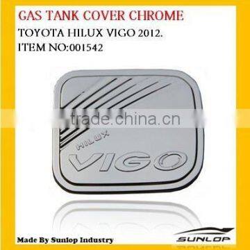 Toyota hilux vigo new gas tank cover chrome for toyota hilux vigo 2012