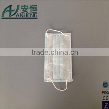 mouth guard nonwoven face mask with nose bridge