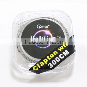 Stock Available Factory Wholesale Cigarette Wire Coil Titanium Wire/Clapton Wire/ Stainless wire