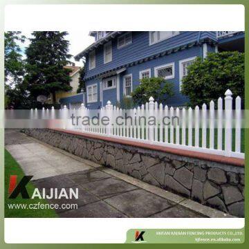 Rich UV protection vinyl garden fencing