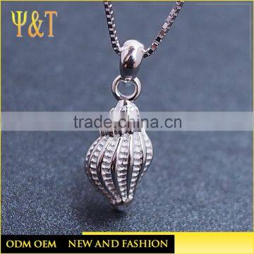 Sterling Silver Handmade Whelk Coral Necklace,covering Necklaces (AN-027)