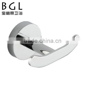 2015news Zinc alloy bathroom design chrome finishing robe hook