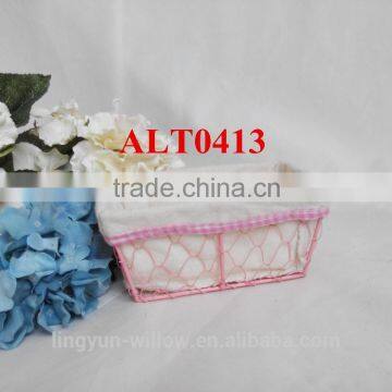 Metal Basket for Home Storage Metal Fruit Basket