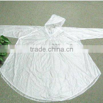 Clear Plastic Rain Coat For Kids