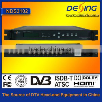 digital DVB 2 separate ts multiplexer