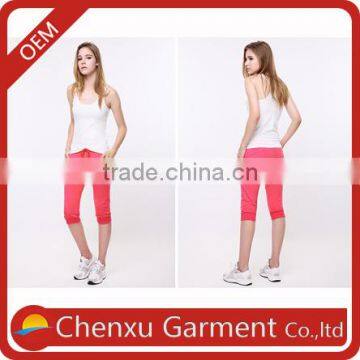 china 2016 new products woman pants jogger sweatpants blank yoga pants