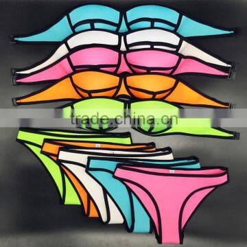 2015 Ladies Secret Sexy Swimwear Bikinis Push up bikini